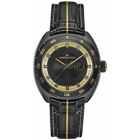 Orologio Hamilton Uomo  Pan Europ Automatic in Acciaio H35455730 - H35455730